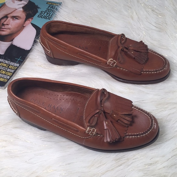 Cole Haan Other - Cole Haan Men’s Brown Tassel Loafer Size 8D